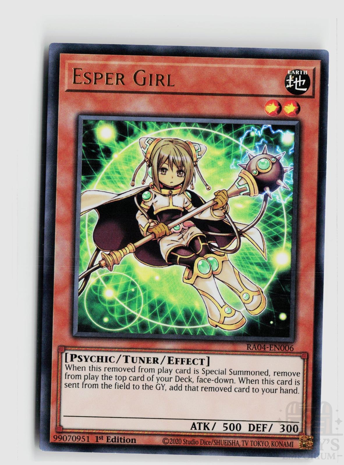 Esper Girl (UR) RA04-EN006 Quarter Century Stampede Yu-Gi-Oh 1st Edition NM