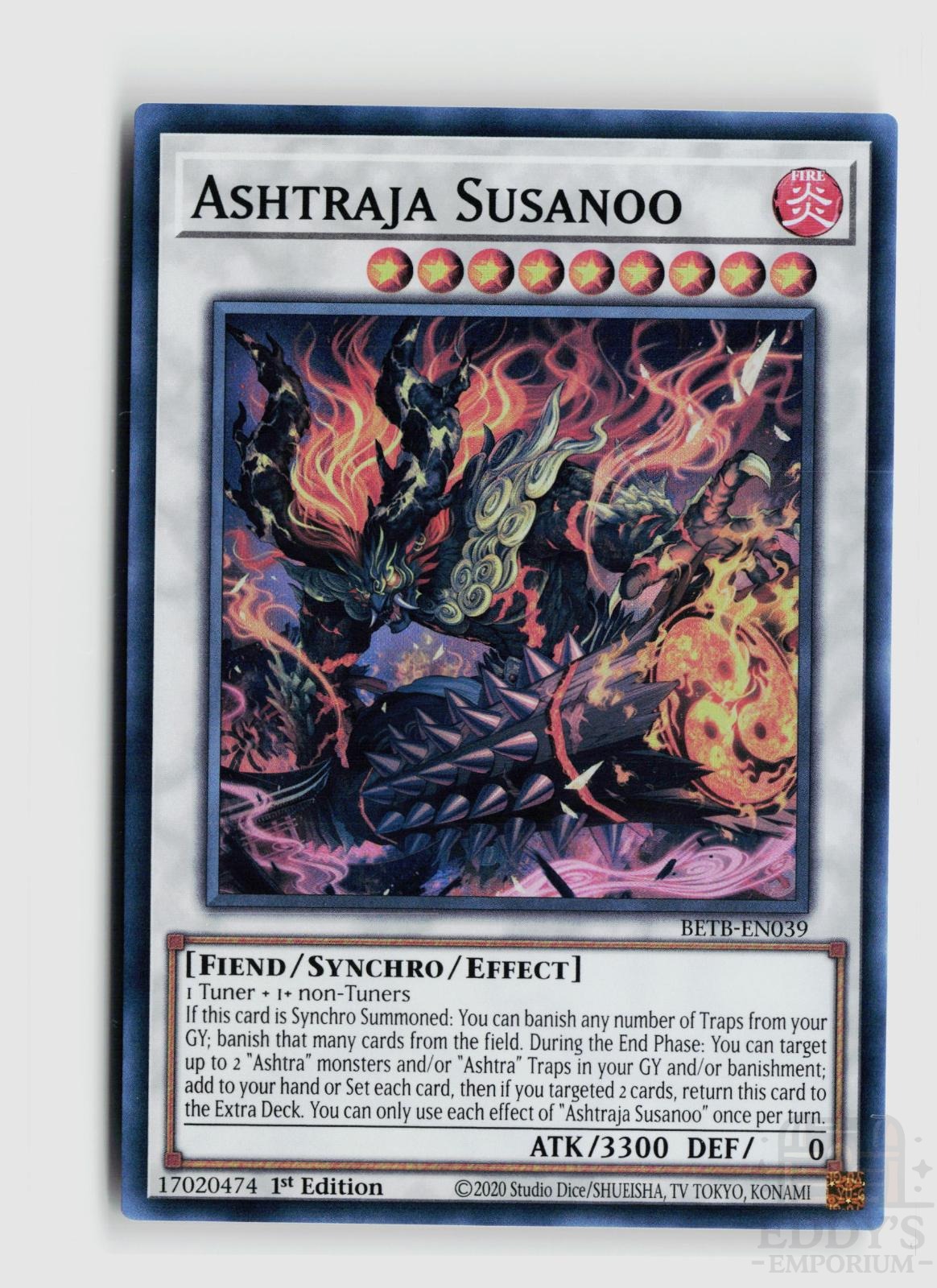 Ashtraja Susanoo BETB-EN039 Beyond the Brave Yu-Gi-Oh 1st Edition Super Rare NM