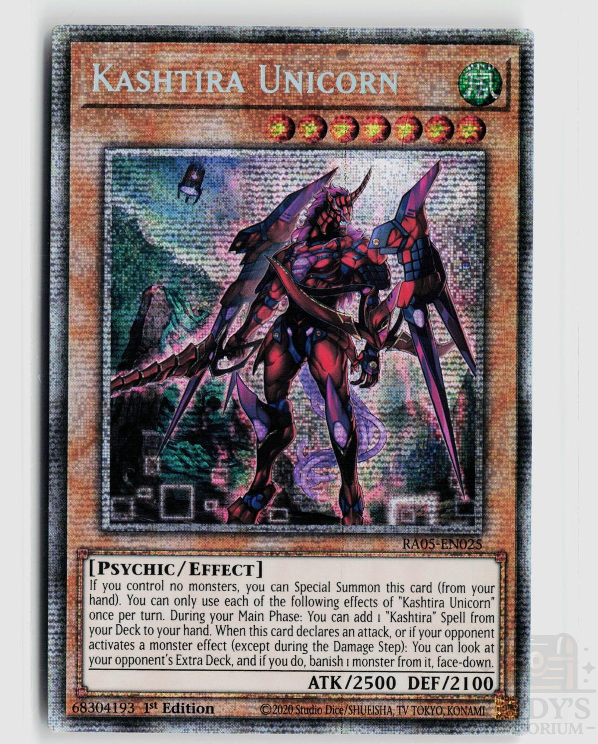 Kashtira Unicorn (Starlight Rare) RA05-EN025 Yu-Gi-Oh Rarity Collection 5