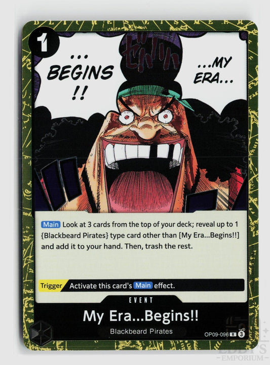 My Era...Begins!! (Reprint) OP09-096 Premium Booster -The Best- Vol. 2 One Piece Foil
