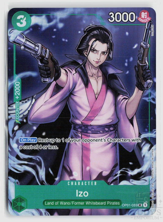 Izo (Premium Card Collection -BANDAI CARD GAMES Fest. 23-24 Edition-) OP01-033 One Piece Promotion Cards One Piece Foil