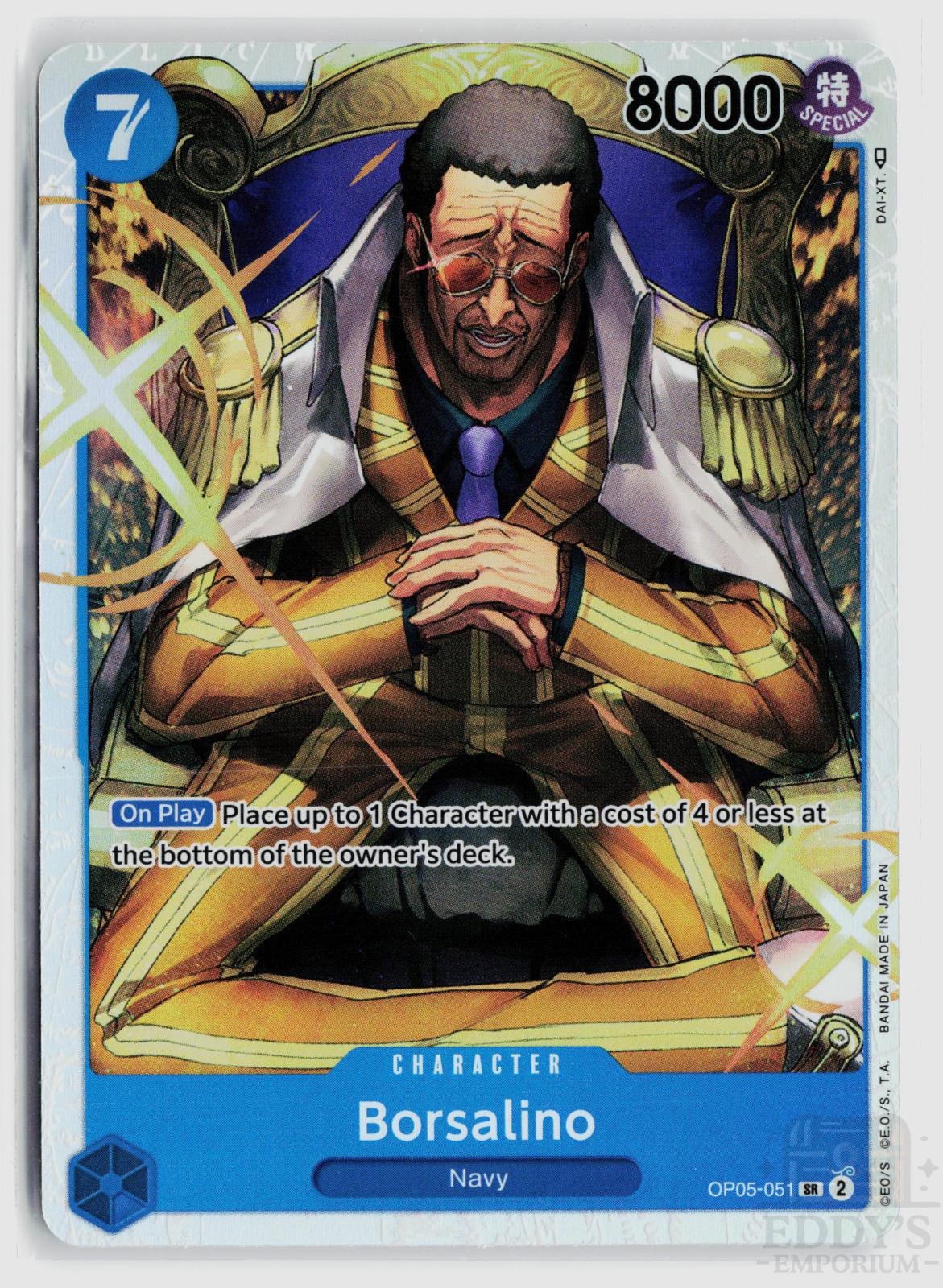 Borsalino OP05-051 Awakening of the New Era One Piece Foil Super Rare