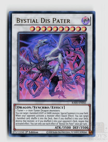 Bystial Dis Pater (Ultra Rare) RA05-EN041 Rarity Collection 5 Yu-Gi-Oh 1st Edition NM