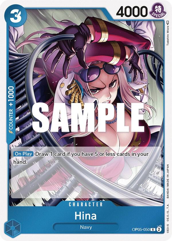 Hina OP05-050 Awakening of the New Era One Piece Foil Rare
