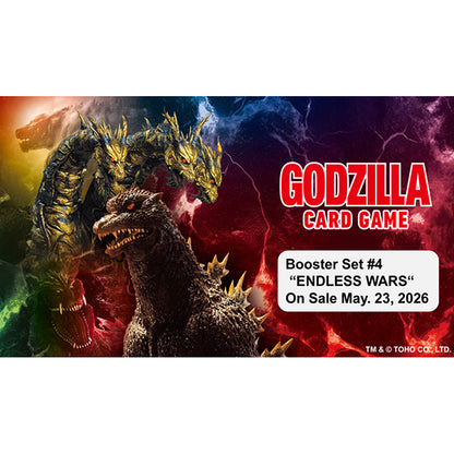 Godzilla Card Game - Set 4 ENDLESS WARS Booster Pack