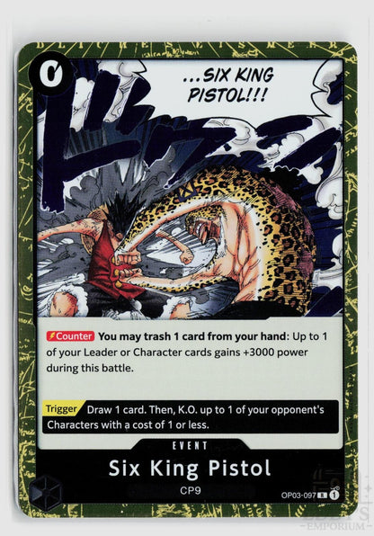 Six King Pistol (Reprint) OP03-097 Premium Booster -The Best- Vol. 2 One Piece Foil