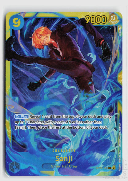 Sanji OP06-119 Wings of the Captain One Piece Foil Secret Rare