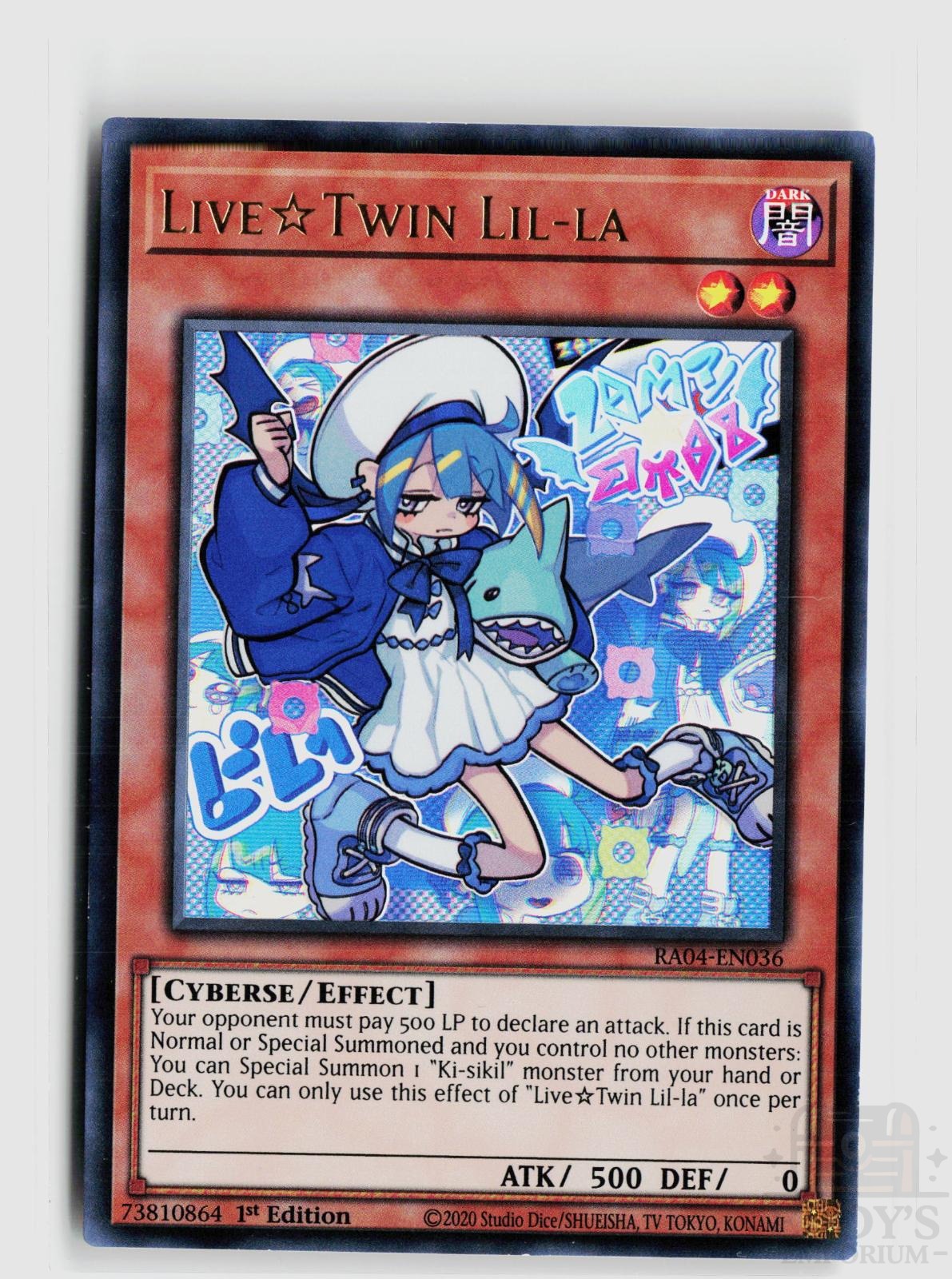 Live Twin Lil-la (UR) RA04-EN036 Quarter Century Stampede Yu-Gi-Oh 1st Edition NM
