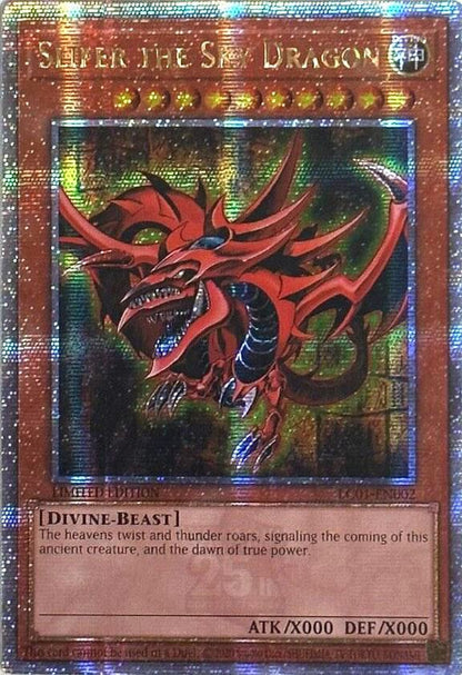 Slifer the Sky Dragon (Quarter Century Secret Rare) LC01-EN002 Yu-Gi-Oh Legendary Collection: 25th Anniversary Edition