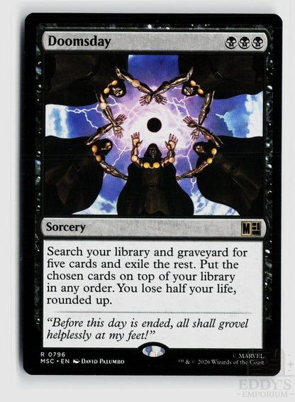 Doomsday 796 Commander: Marvel Super Heroes Magic: The Gathering