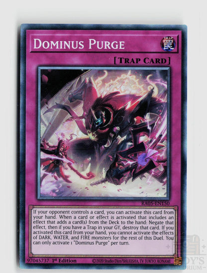 Dominus Purge (Collector's Rare) RA05-EN150 Yu-Gi-Oh Rarity Collection 5