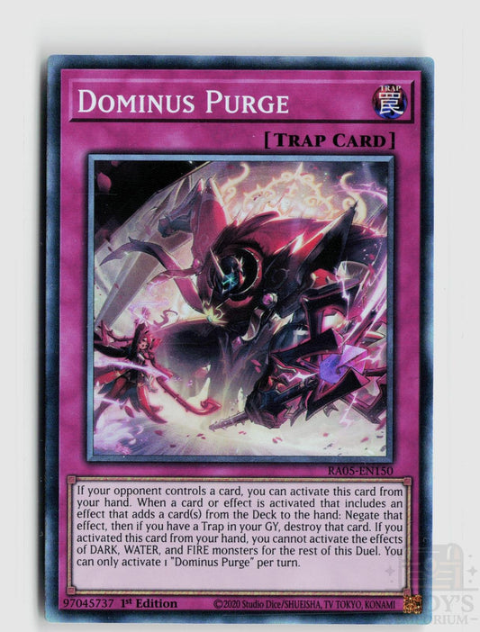 Dominus Purge (Collector's Rare) RA05-EN150 Yu-Gi-Oh Rarity Collection 5