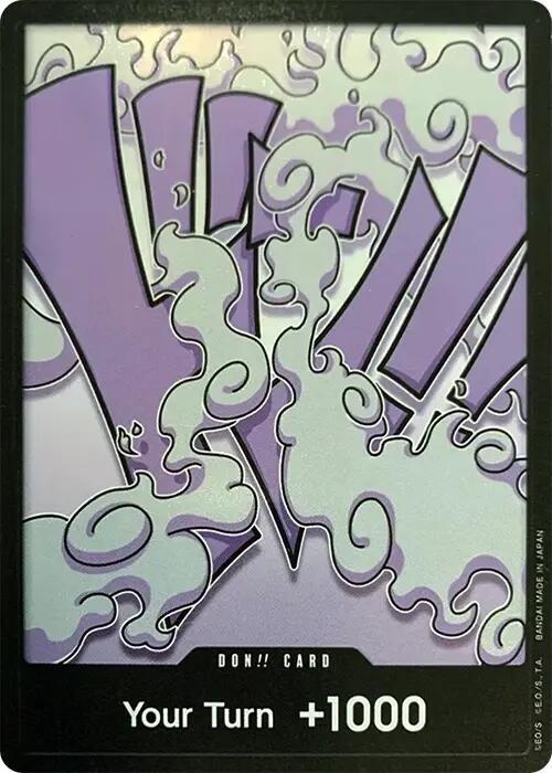 DON!! Card (Tin Pack Set Vol. 1 -Monkey.D.Luffy-) One Piece Promotion Cards One Piece Foil