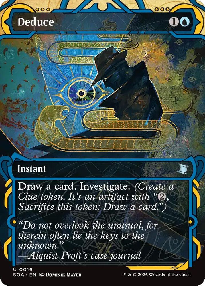 Deduce 16 Secrets of Strixhaven: Mystical Archive Magic: The Gathering Uncommon