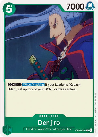 Denjiro OP01-046 Romance Dawn One Piece Foil Rare