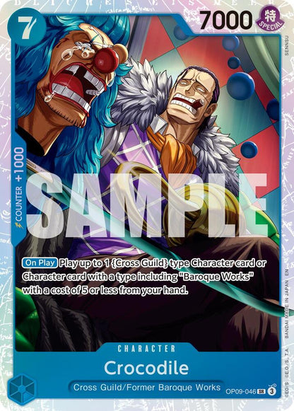 Crocodile (Reprint) OP09-046 Premium Booster -The Best- Vol. 2 One Piece Foil