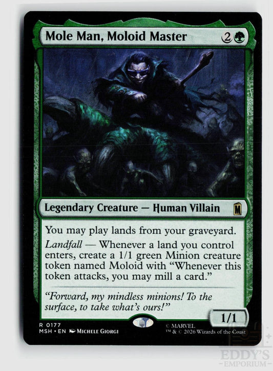 Mole Man, Moloid Master 177 Marvel Super Heroes Magic: The Gathering