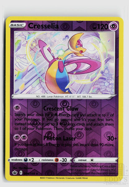 Cresselia 064/198 Chilling Reign Pokemon Reverse Holo Rare NM
