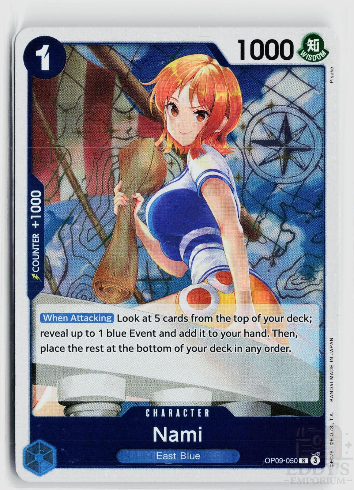 Nami (050) OP09-050 Emperors in the New World One Piece Foil Rare