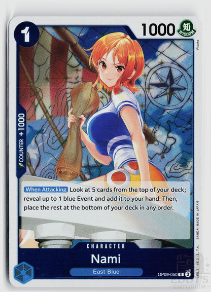 Nami (050) OP09-050 Emperors in the New World One Piece Foil Rare