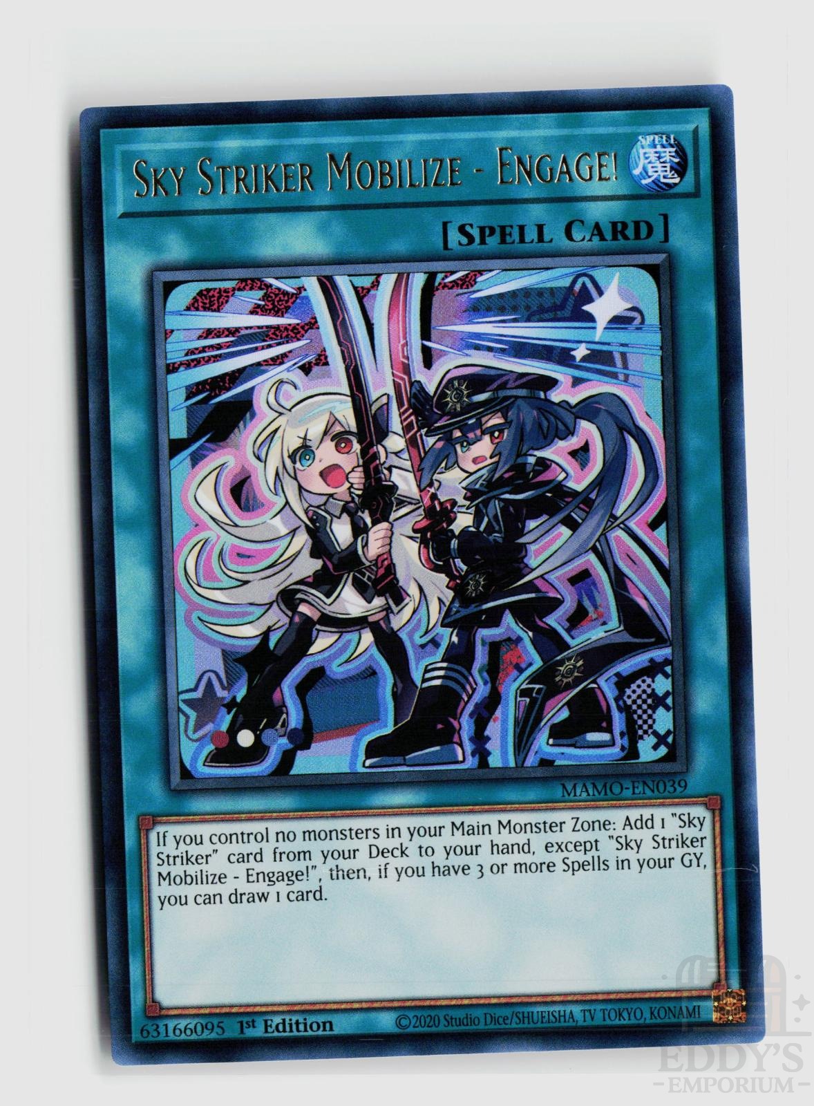 Sky Striker Mobilize - Engage! MAMO-EN039 Magnificent Monsters Yu-Gi-Oh 1st Edition NM