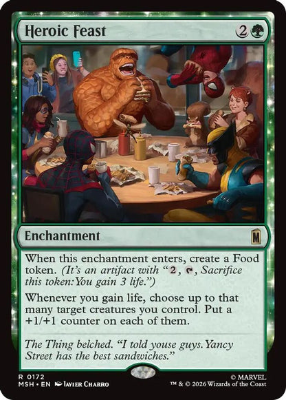 Heroic Feast 172 Marvel Super Heroes Magic: The Gathering