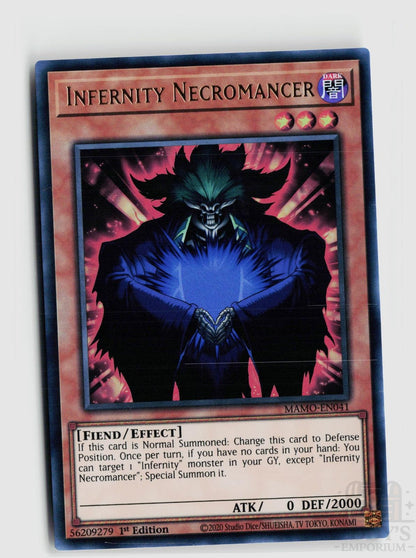 Infernity Necromancer MAMO-EN041 Magnificent Monsters Yu-Gi-Oh 1st Edition NM