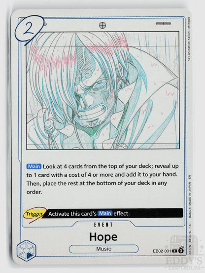 Hope EB02-031 Extra Booster: Anime 25th Collection One Piece Foil Rare