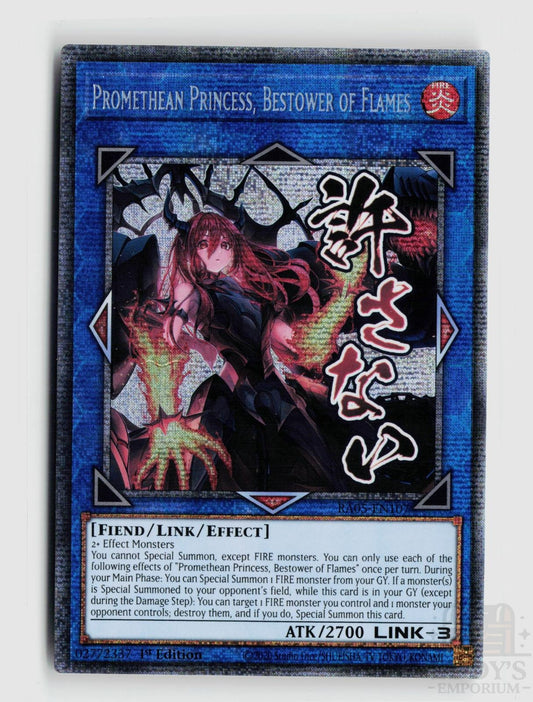 Promethean Princess, Bestower of Flames (Starlight Rare) RA05-EN107 Yu-Gi-Oh Rarity Collection 5