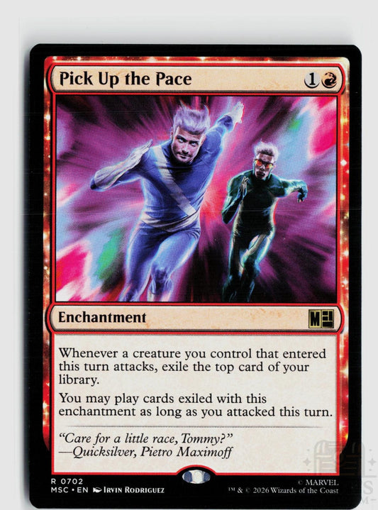 Pick Up the Pace 702 Commander: Marvel Super Heroes Magic: The Gathering