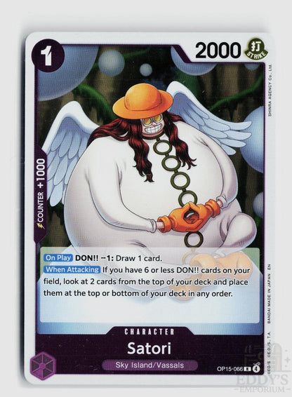 Satori OP15-066 Adventure on Kami's Island One Piece Foil Rare