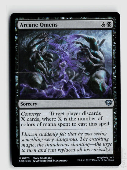 Arcane Omens 73 Secrets of Strixhaven Magic: The Gathering Foil Uncommon