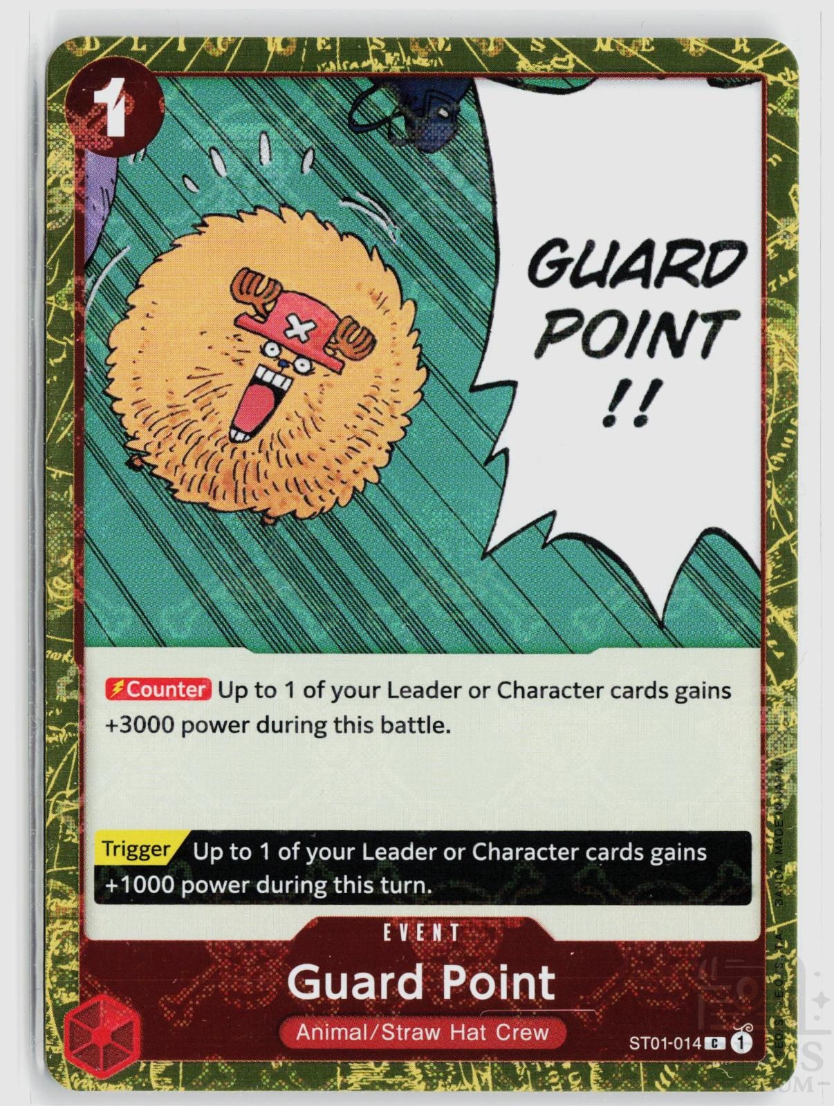 Guard Point (Jolly Roger Foil) ST01-014 Premium Booster -The Best- One Piece