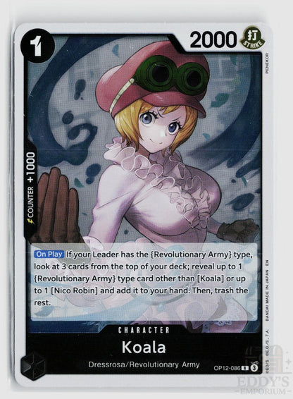 Koala (086) OP12-086 Legacy of the Master One Piece Foil Rare
