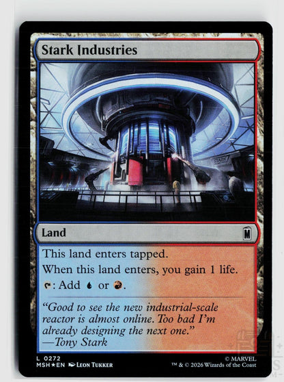 Stark Industries 272 Marvel Super Heroes Magic: The Gathering Foil
