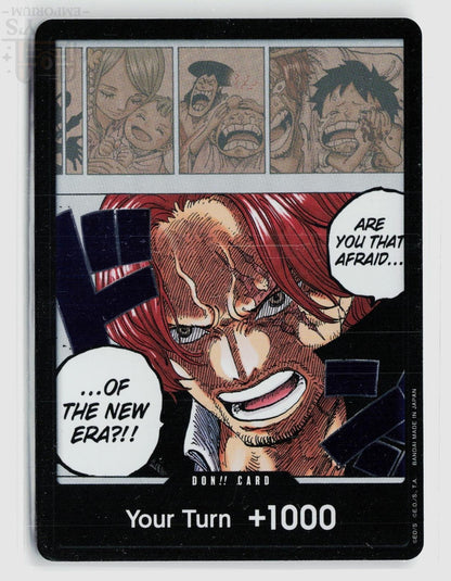 DON!! Card (Alternate Art) Emperors in the New World One Piece Foil DON!!