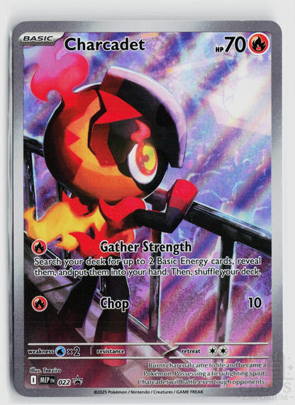 Charcadet 022 ME: Mega Evolution Promo Pokemon Holo Promo