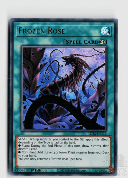 Frozen Rose LDS2-EN119 Legendary Duelists: Season 2 Yu-Gi-Oh 1st Edition NM