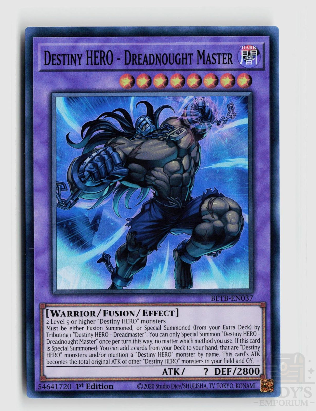 Destiny HERO - Dreadnought Master BETB-EN037 Beyond the Brave Yu-Gi-Oh 1st Edition NM