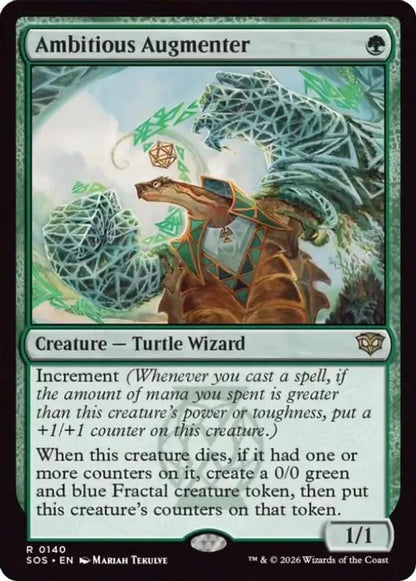 Ambitious Augmenter 140 Secrets of Strixhaven Magic: The Gathering Rare