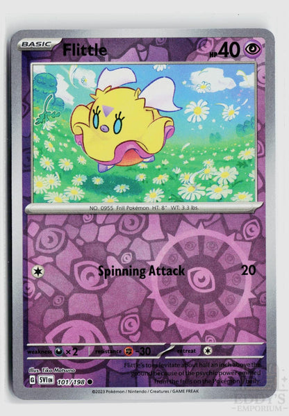 Flittle 101/198 Scarlet & Violet Pokemon Reverse Holo Common NM