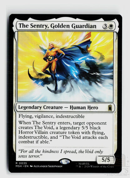 The Sentry, Golden Guardian 35 Marvel Super Heroes Magic: The Gathering