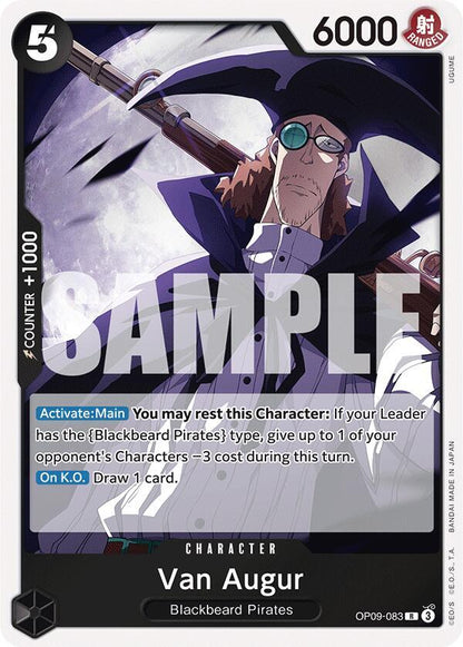 Van Augur OP09-083 Emperors in the New World One Piece Foil Rare