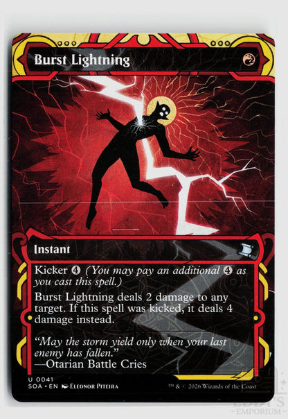 Burst Lightning 41 Secrets of Strixhaven: Mystical Archive Magic: The Gathering