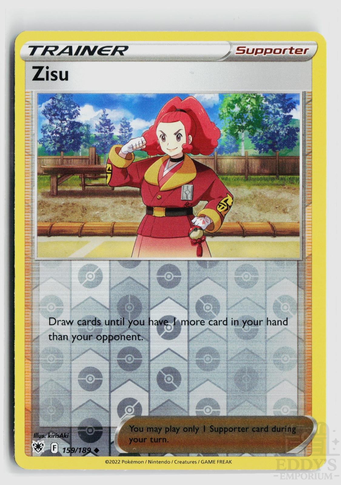 Zisu 159/189 Astral Radiance Pokemon Reverse Holo Uncommon NM