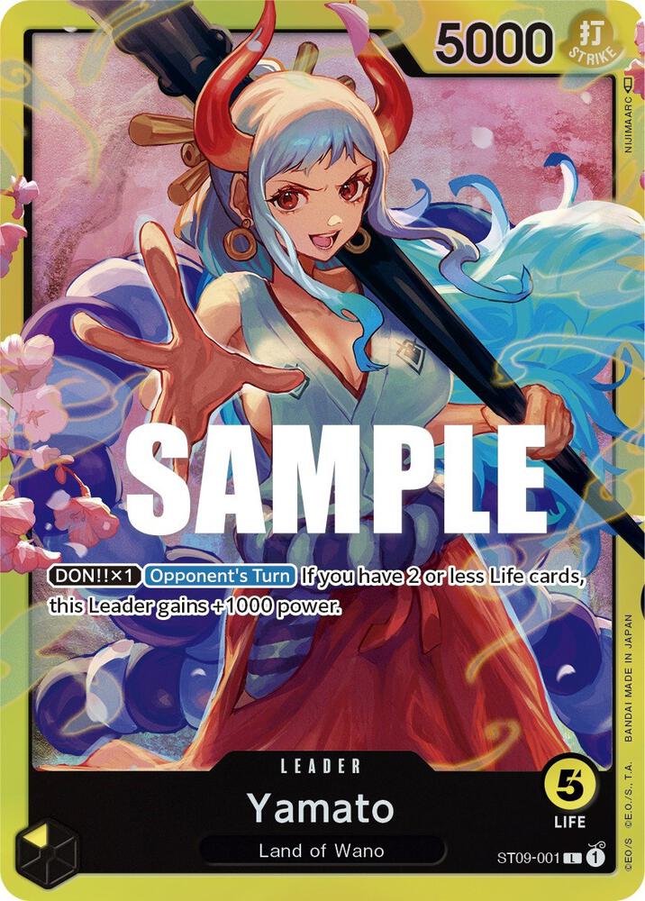 Yamato (001) ST09-001 Starter Deck 9: Yamato One Piece Foil Leader
