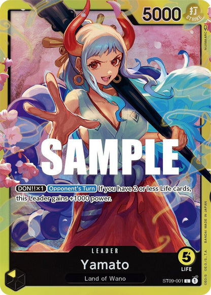 Yamato (001) ST09-001 Starter Deck 9: Yamato One Piece Foil Leader