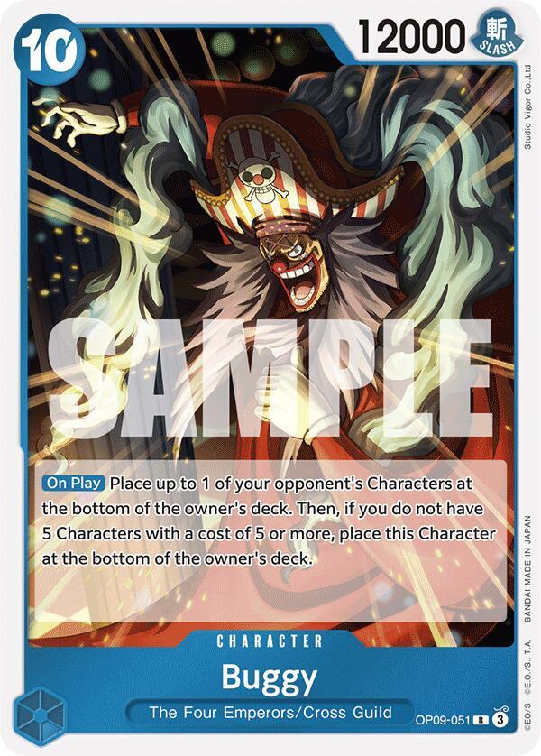 Buggy (051) OP09-051 Emperors in the New World One Piece Foil Rare