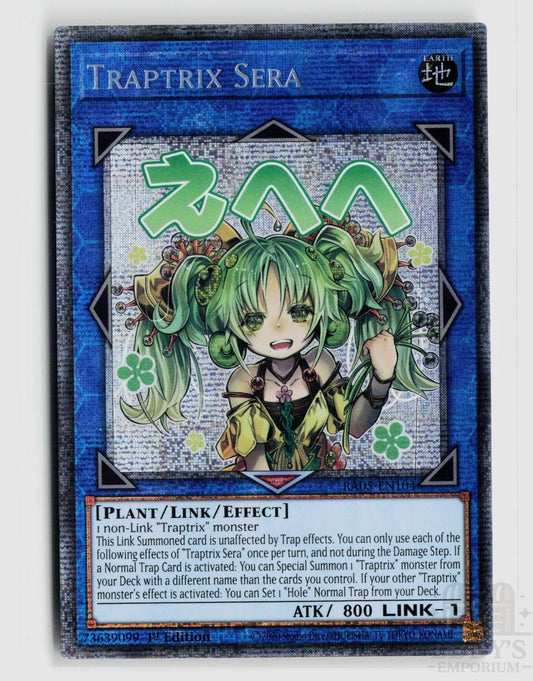 Traptrix Sera (Starlight Rare) RA05-EN104 Yu-Gi-Oh Rarity Collection 5