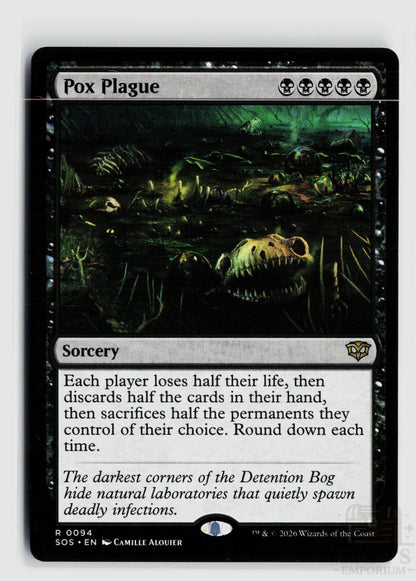 Pox Plague 94 Secrets of Strixhaven Magic: The Gathering Rare